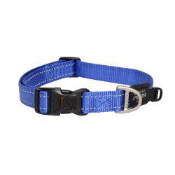 Rogz Utility Classic Collar Blue Lge - Ormskirk Pets