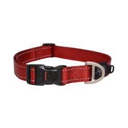 Rogz Utility Classic Collar Red Xl - Ormskirk Pets