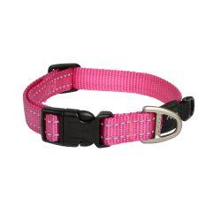 Rogz Utility Classic Collar Pink Med - Ormskirk Pets