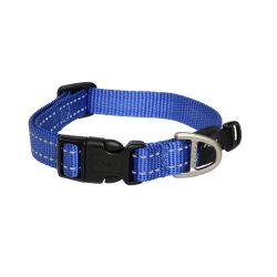 Rogz Utility Classic Collar Blue Med - Ormskirk Pets