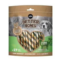 Zeus Better Bones Lamb & Mint Wrap Twists 27Pk - Ormskirk Pets