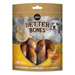 Zeus Better Bones Chicken Large Rolls 160G - Ormskirk Pets