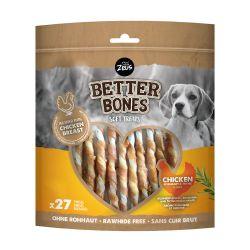 Zeus Better Bones Chicken Wrap Twists 27Pk - Ormskirk Pets