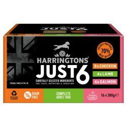 Harringtons Just 6 16Pk 380G - Ormskirk Pets