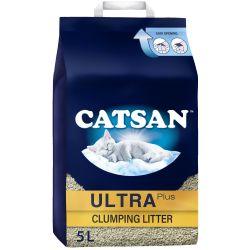 Catsan Ultra Clumping Odour Control Cat Litter 5ltr - Ormskirk Pets