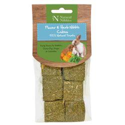 Natural Nibbles Flower & Herb Nibble Cubes 130G - Ormskirk Pets