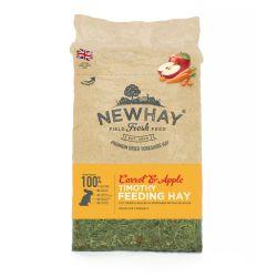 Newhay Timothy Feeding Hay Carrot & Apple 1kg - Ormskirk Pets