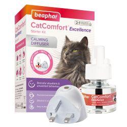 Beaphar CatComfort Excellence Calming Diffuser and Refill Starter Kit, 48ml - Ormskirk Pets