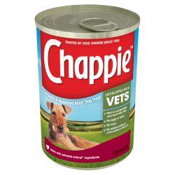 CHAPPIE Dog Tin Original 412g x 12 tins - Ormskirk Pets