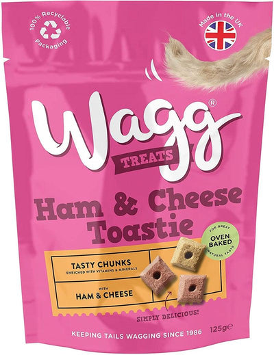 Wagg Ham & cheese Treats 125g - Ormskirk Pets