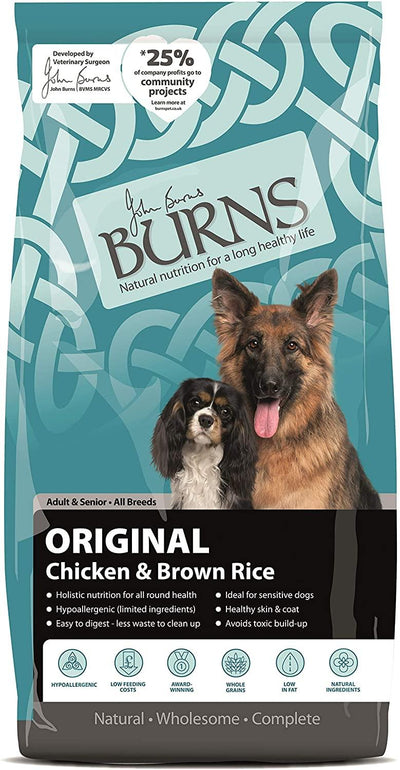 Burns Original Chicken and Brown Rice 12kg - Ormskirk Pets