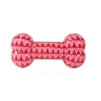 Tough Toys TPR Heart Squeaky Bone