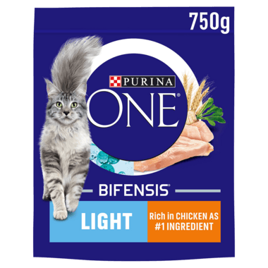 Purina One Light Adult Dry Cat Food Chicken 750G - Ormskirk Pets