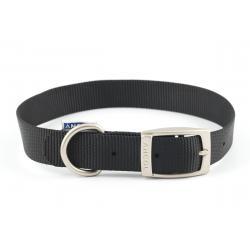 Ancol Nylon Dog Collar Black 39-48cm size 5 - Ormskirk Pets