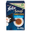 FELIX Soup Strips Mixed Variety Fish Selection 6x48g