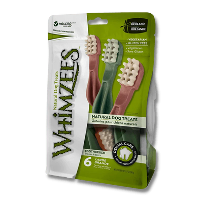 Whimzees Brush Pre Pack 150mm Large - Ormskirk Pets