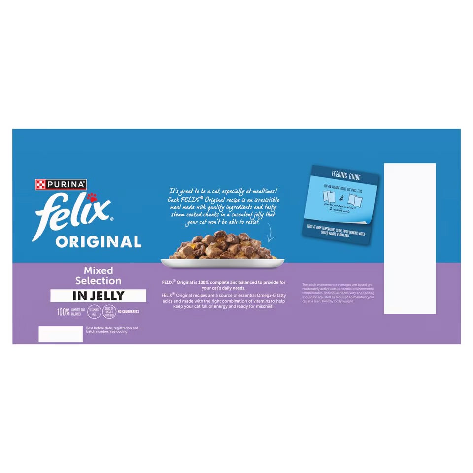 FELIX Chunks in Jelly MV Mixed Selection 40x85g