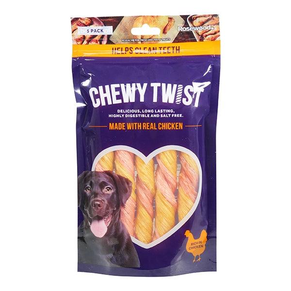 Rosewood CHEWY TWIST 5PC 115G - Ormskirk Pets