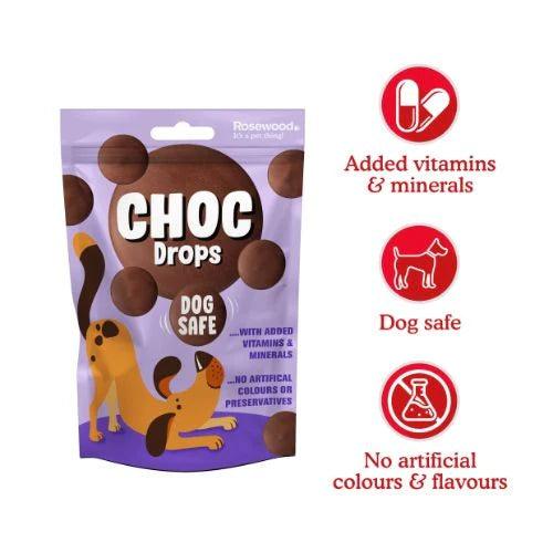 Rosewood Chocolate Drops For Dogs 200g - Ormskirk Pets