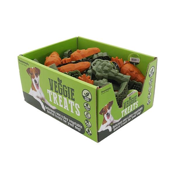 Rosewood Veggie Dog Treats Carrot OR Broccoli 52g - Ormskirk Pets