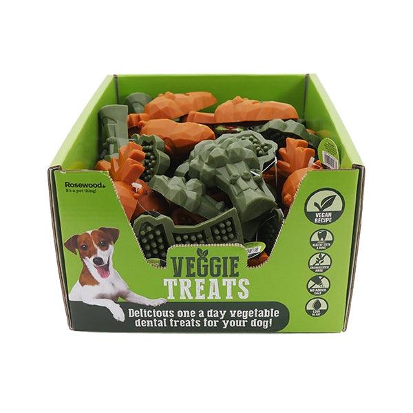 Rosewood Veggie Dog Treats Carrot OR Broccoli 52g - Ormskirk Pets