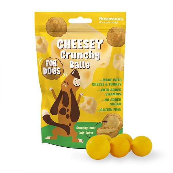 Rosewood Cheesey Crunchy Meatballs for Dogs 140g - Ormskirk Pets