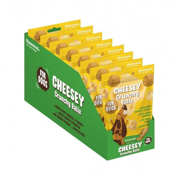 Rosewood Cheesey Crunchy Meatballs for Dogs 140g - Ormskirk Pets