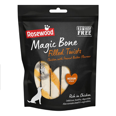 Magic Bone Twists Chicken Medium 6pc 195g