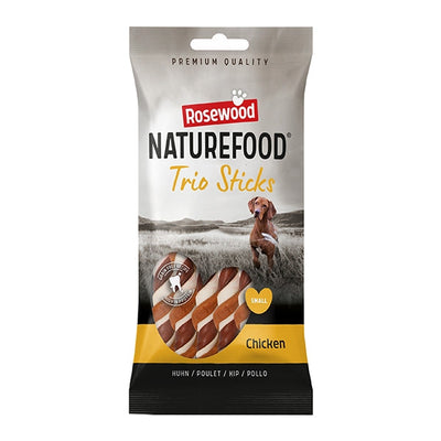 Rosewood Naturefood Trio Sticks Chicken - Small 10pc 100g