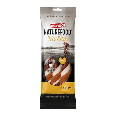 Rosewood Naturefood Trio  Sticks Chicken -  Large 3pc 240g