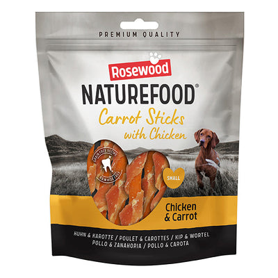 Rosewood Naturefood Chicken Carrot Sticks Value Pack 320g