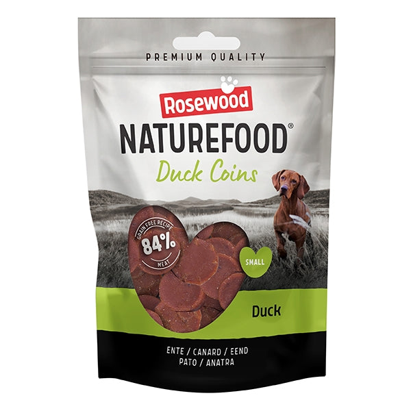 Rosewood Naturefood Duck Coins 100g