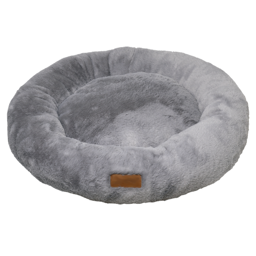 Round Teddy Bed - Pebble 75x75x25cm