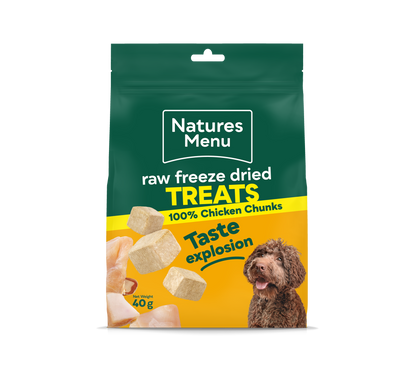 Natures Menu Freeze Dried Chicken Chunks 40g