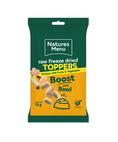 Natures Menu Freeze Dried Chicken Toppers 15g