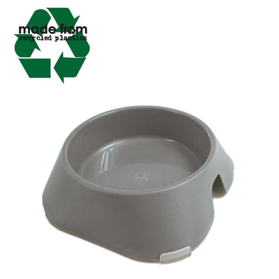 Ancol Made From 400ml Non slip bowl Grey