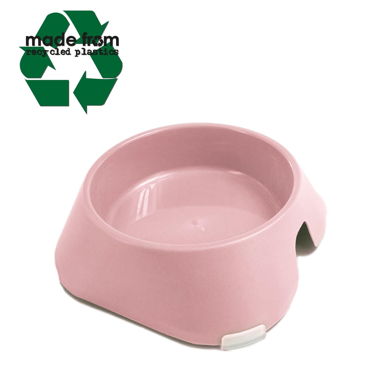 Ancol Made From 400ml Non slip bowl Pink