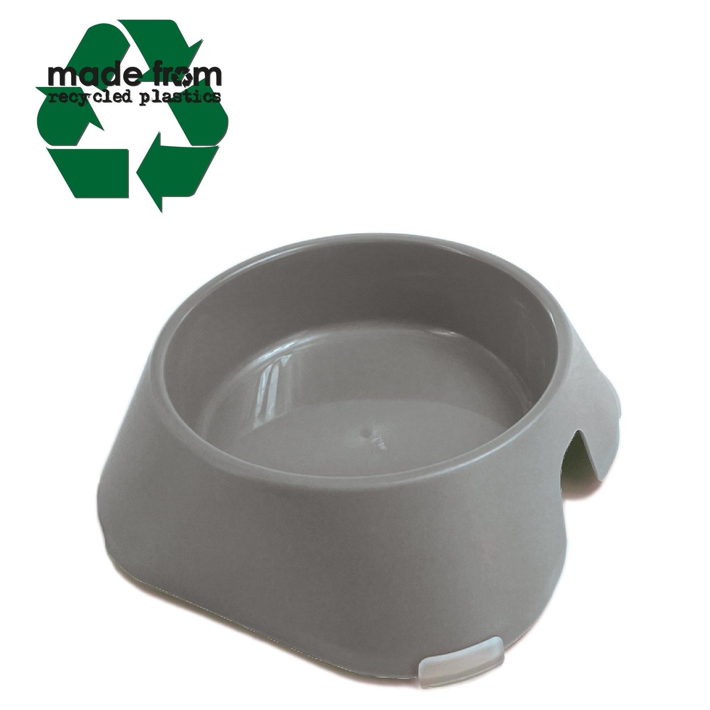 Ancol Made From 700ml Non slip bowl Grey