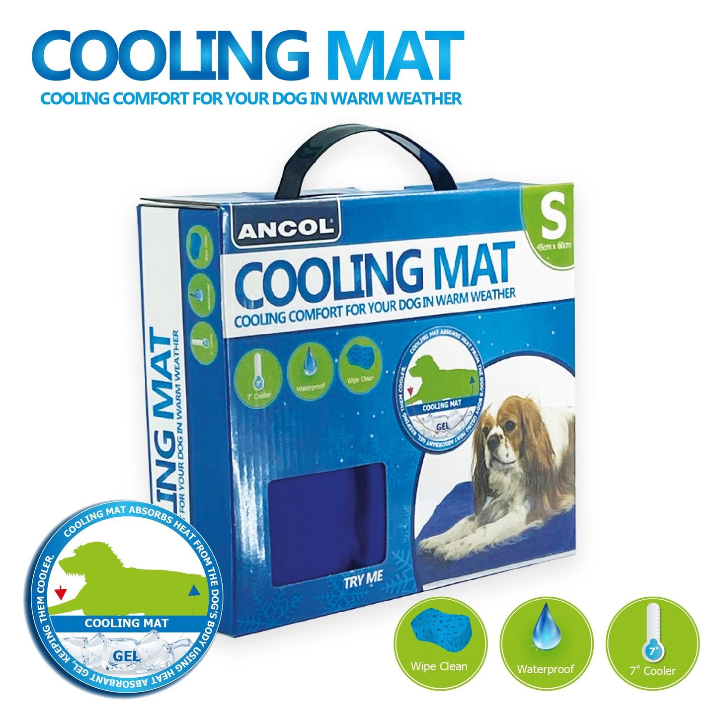 Ancol Cooling Mat sml 45x60cm - Ormskirk Pets