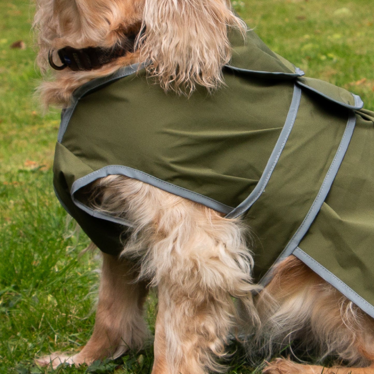 Ancol Stormguard Dog Coat Soft Shell Khaki