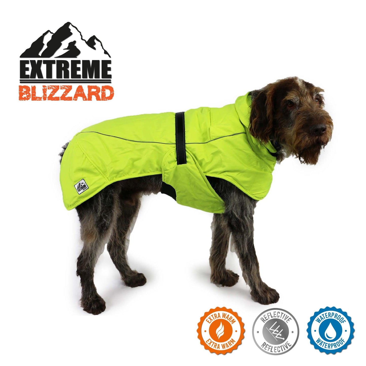 Ancol Extreme Blizzard Dog Coat Hi-Vis 30cm S - Ormskirk Pets