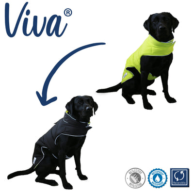 Viva Reversible Coat Black/Hi-Vis