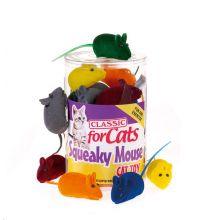 Classic Squeaky Mouse 60mm - Ormskirk Pets