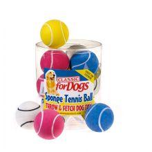 Classic Sponge Rubber Tennis Ball 200mm x 12 - Ormskirk Pets