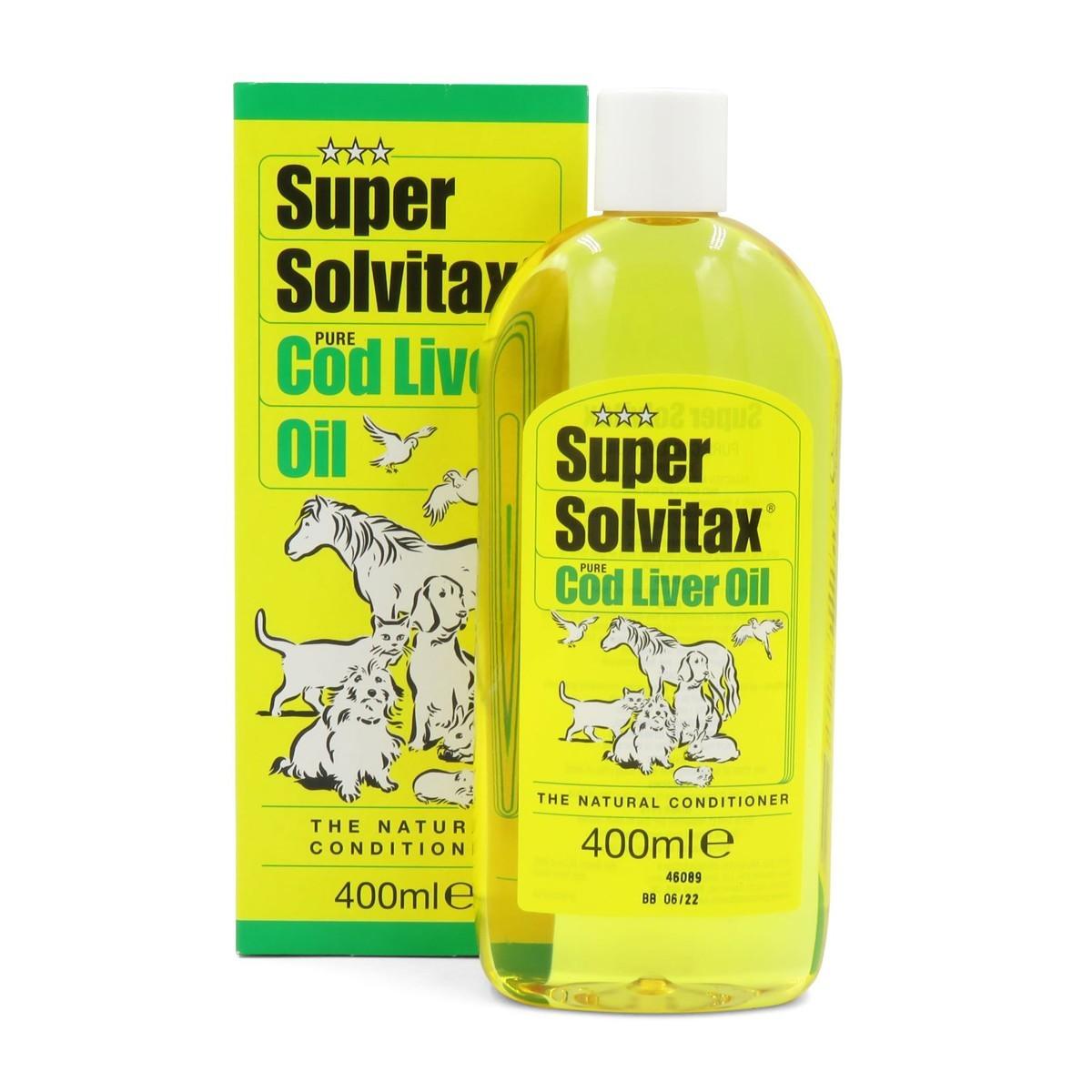 Super Solvitax Cod Liver Oil 400ml - Ormskirk Pets