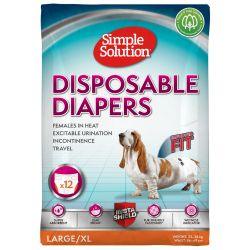 Simple Solution Disposable Diaper Large - XLarge Large/xl - Ormskirk Pets