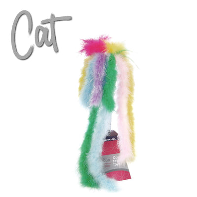 Ancol Fluffy Dangler Wand Cat Toy - Ormskirk Pets