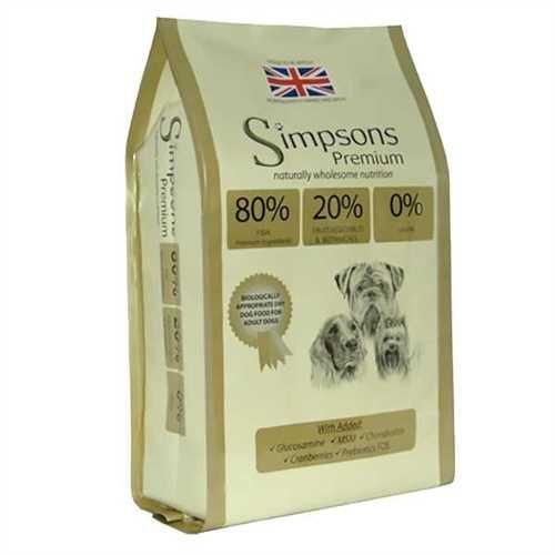 Simpsons Dog 80/20 Fish 12kg - Ormskirk Pets