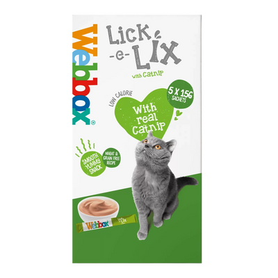 Webbox Lick-e-Lix with Catnip 5pk