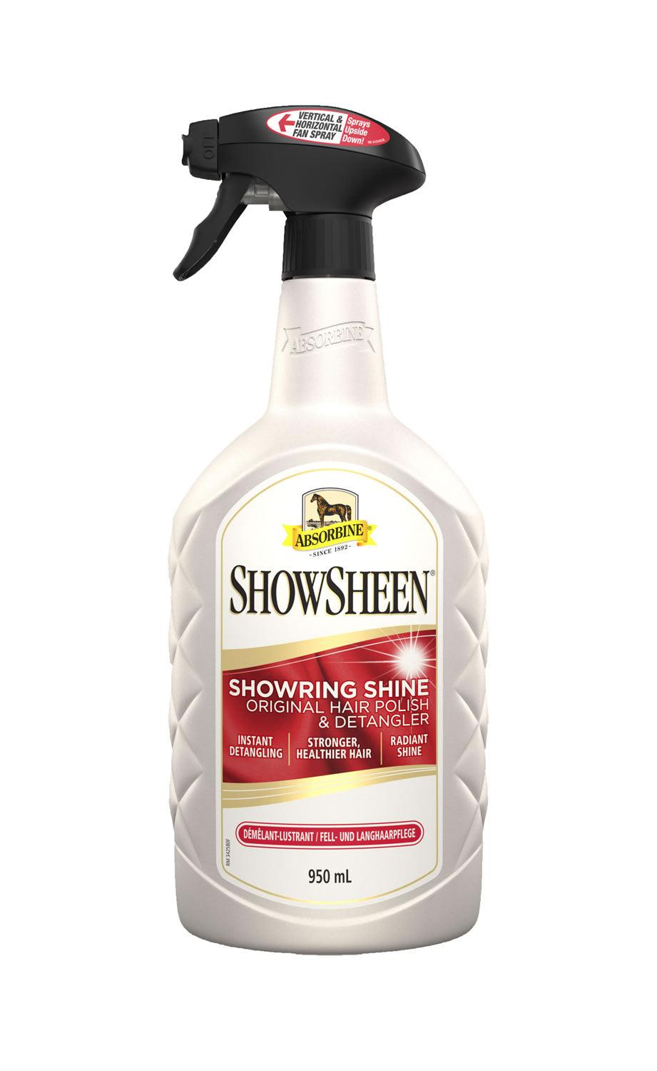 Absorbine Showsheen Hair Polish & Detangler Spray 950ml - Ormskirk Pets